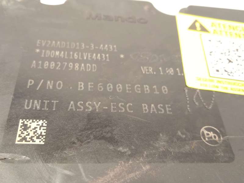 Recambio de abs para kia stonic (yb) 1.2 cvvt referencia OEM IAM 58910H8580 BE600EGB10 BH60113EV01 5