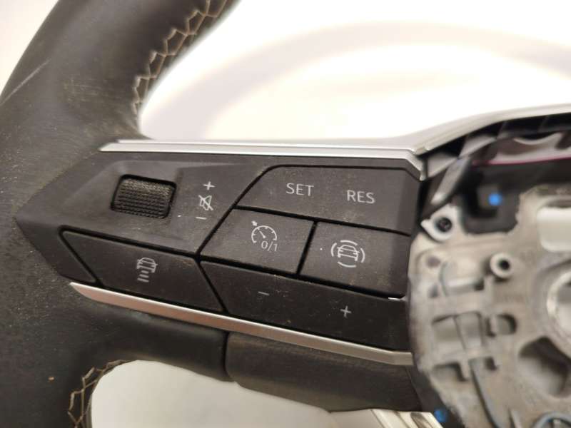 Recambio de volante para seat arona (kj7, kjp) 1.0 tsi referencia OEM IAM 5FF419091WVV - Blanco 2