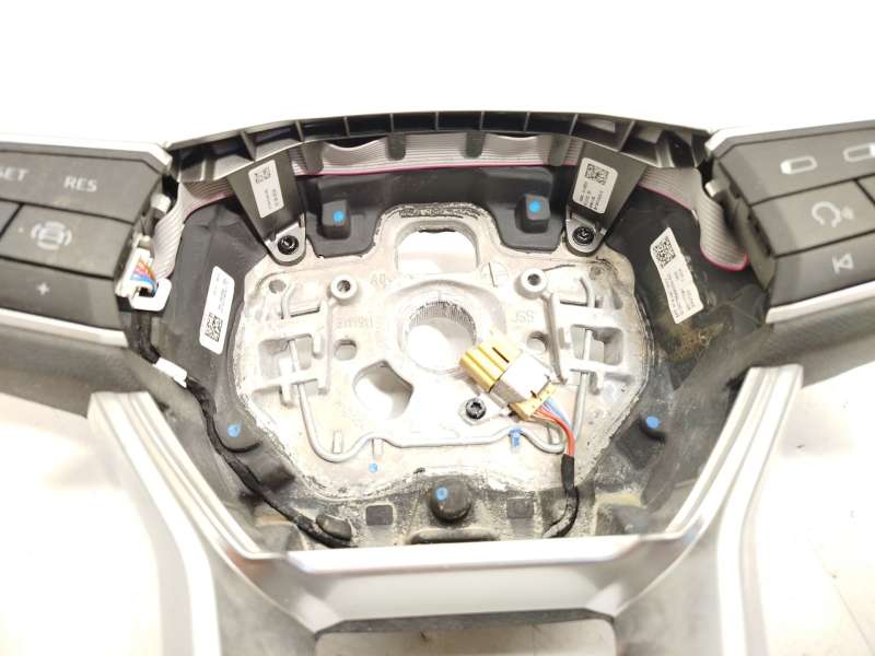 Recambio de volante para seat arona (kj7, kjp) 1.0 tsi referencia OEM IAM 5FF419091WVV - Blanco 4