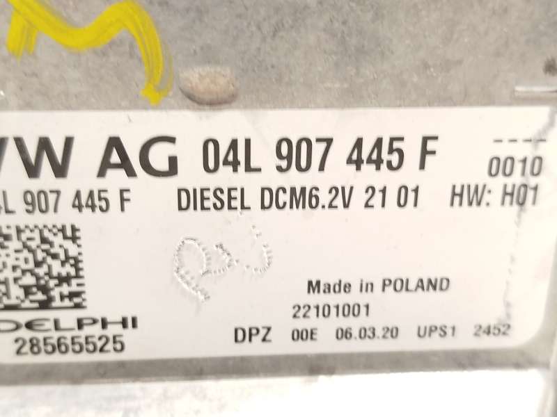 Recambio de centralita motor uce para seat ibiza v (kj1, kjg) 1.6 tdi referencia OEM IAM 04L907445F  28565525 4
