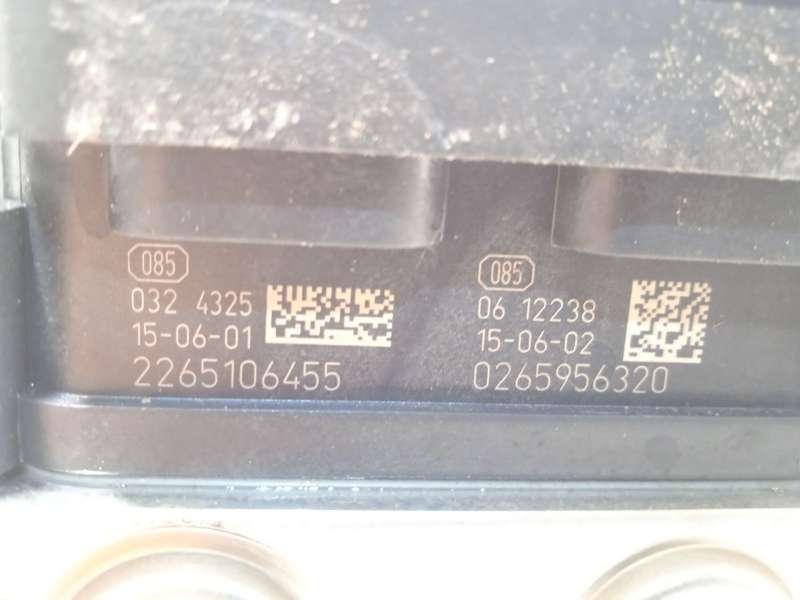 Recambio de abs para renault kadjar intens referencia OEM IAM 476606749R 2265106455 269620 5