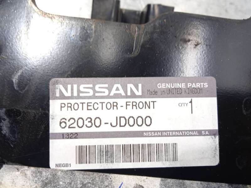 Recambio de refuerzo paragolpes delantero para nissan qashqai i (j10, nj10) 2.0 dci referencia OEM IAM 62030JD000 - Negro 4