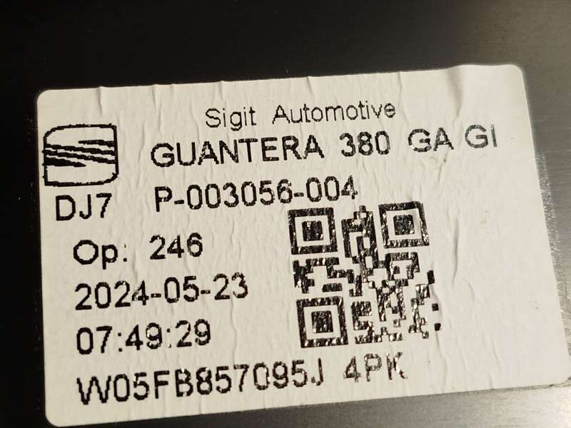 Recambio de guantera para seat leon (kl1, klg) 1.0 tsi mild hybrid referencia OEM IAM 5FB857095J 5FB857095J4PK - Blanco 3