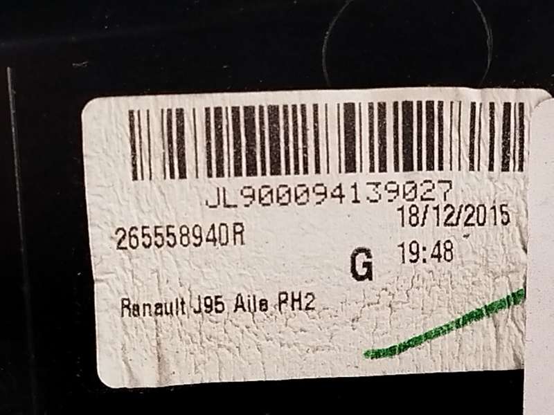 Recambio de piloto trasero izquierdo para renault scénic iii (jz0/1_) 1.2 tce referencia OEM IAM 265558940R 4