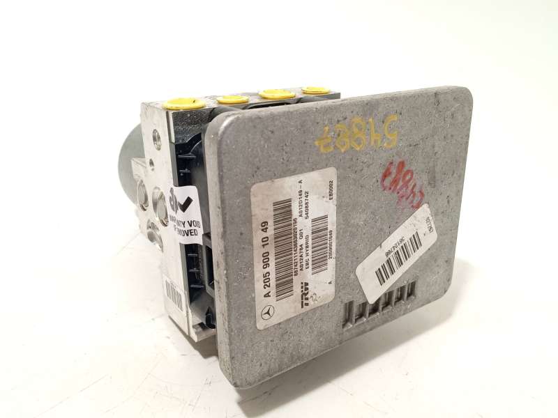 Recambio de abs para mercedes-benz clase c (w205) c 300 de (205.013) referencia OEM IAM A2059001049 A012A784 54088742 3