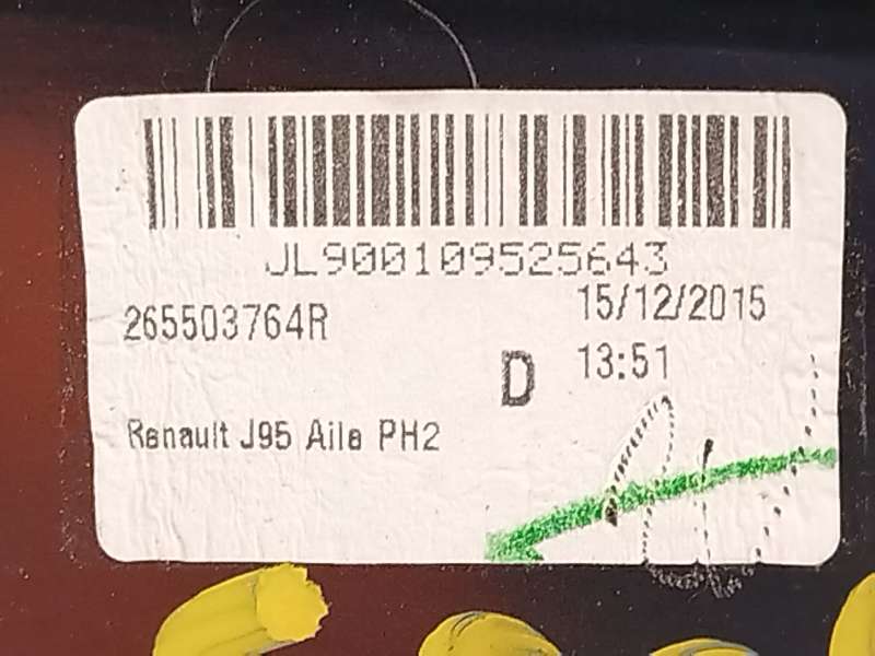 Recambio de piloto trasero derecho para renault scénic iii (jz0/1_) 1.2 tce referencia OEM IAM 265503764R 5