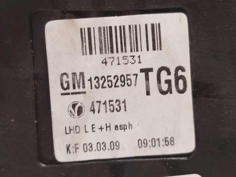 Recambio de retrovisor izquierdo para opel zafira / zafira family b (a05) 1.6 (m75) referencia OEM IAM 13252957 13253339 - Negro 5