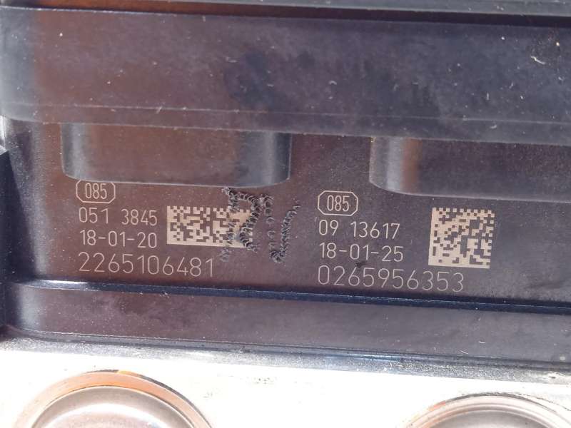 Recambio de abs para peugeot 3008 gt line referencia OEM IAM 9812786180 2265106539 970025 7