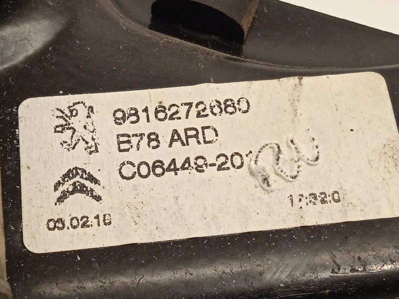 Recambio de elevalunas trasero derecho para citroën c4 picasso 1.6 blue-hdi fap referencia OEM IAM 9816272680  9816271380 - Azul 4