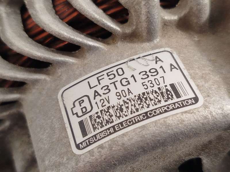 Recambio de alternador para mazda 3 (bk) 2.0 (bkep) referencia OEM IAM LF5018300A  A3TG1391A - Rojo 3