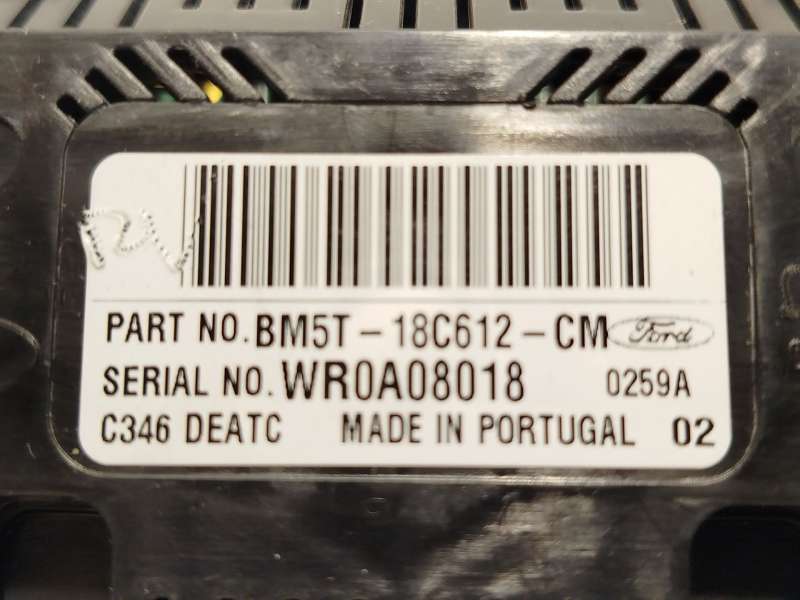 Recambio de mando climatizador para ford focus iii 1.0 ecoboost referencia OEM IAM BM5T18C612CM 1866942 - Negro 6