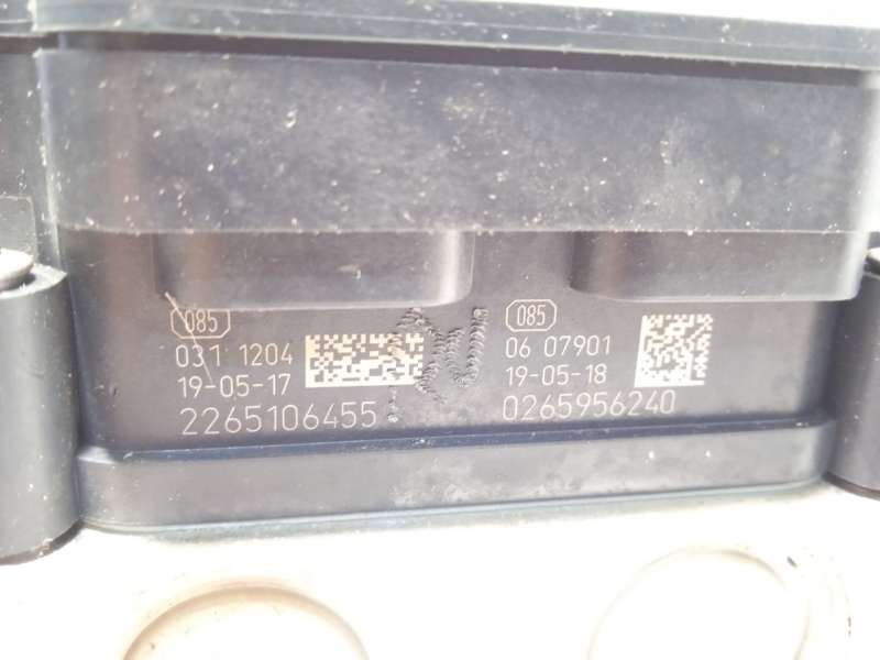 Recambio de abs para opel crossland x 1.5 cdti dpf referencia OEM IAM 93487145 2265106455 970025 5