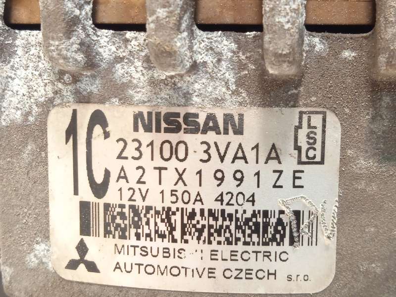 Recambio de alternador para nissan note acenta referencia OEM IAM 231003VA1A  A2TX1991ZE - Blanco 4