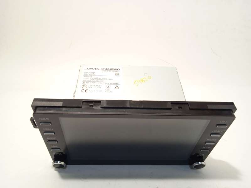 Recambio de sistema navegacion gps para toyota yaris (_p21_, _pa1_, _ph1_) 1.5 (mxpa11) referencia OEM IAM 861400D600 - Gris 3