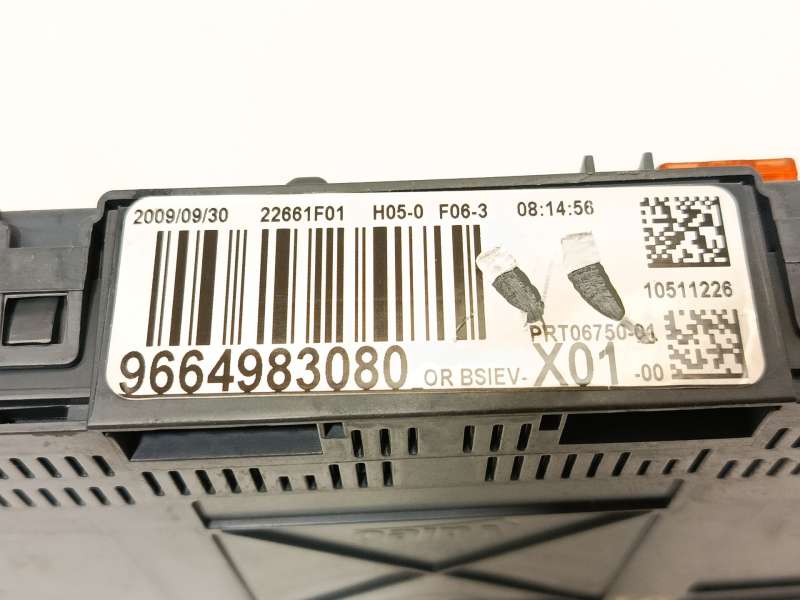 Recambio de caja reles / fusibles para peugeot 207/207+ (wa_, wc_) 1.4 16v referencia OEM IAM 9664983080 5