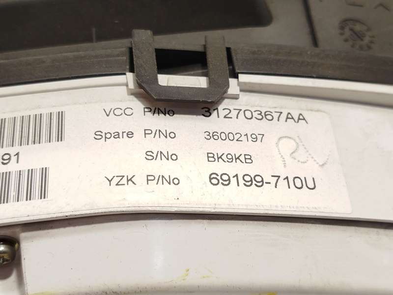 Recambio de cuadro instrumentos para volvo s80 ii (124) d5 referencia OEM IAM 31270367AA - Gris 5