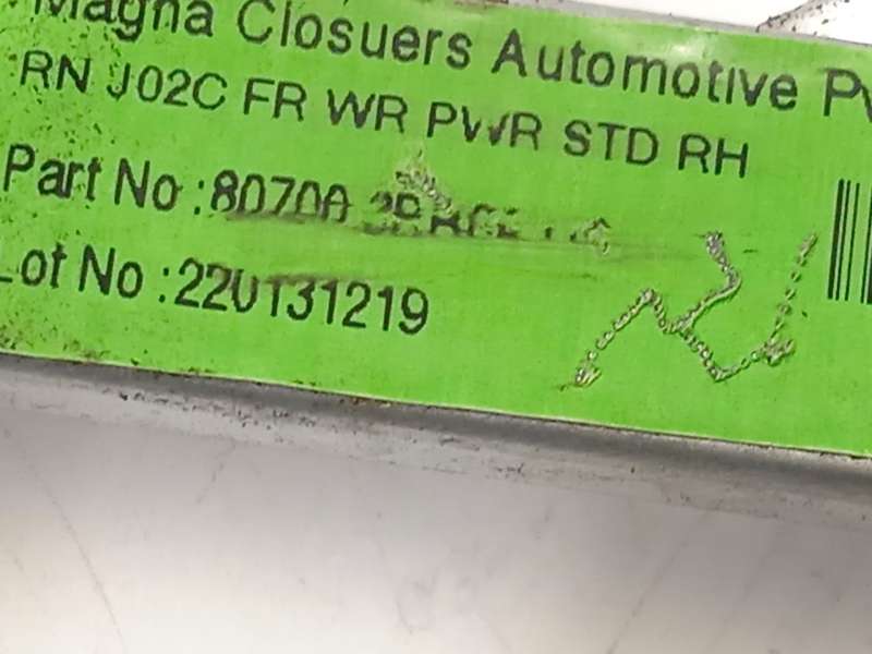 Recambio de elevalunas delantero derecho para nissan note acenta referencia OEM IAM 807003BB0A 827301HB1A 807003BB0AUC - Blanco 5