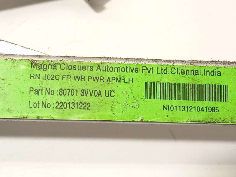 Recambio de elevalunas delantero izquierdo para nissan note acenta referencia OEM IAM 807013VV0A 807311HB2A 807013VV0AUC - Blanco 5