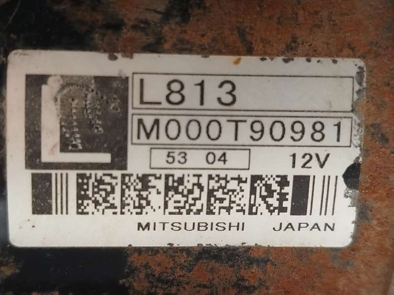 Recambio de motor arranque para mazda 3 (bk) 2.0 (bkep) referencia OEM IAM L81318400  M000T90981 - Rojo 5
