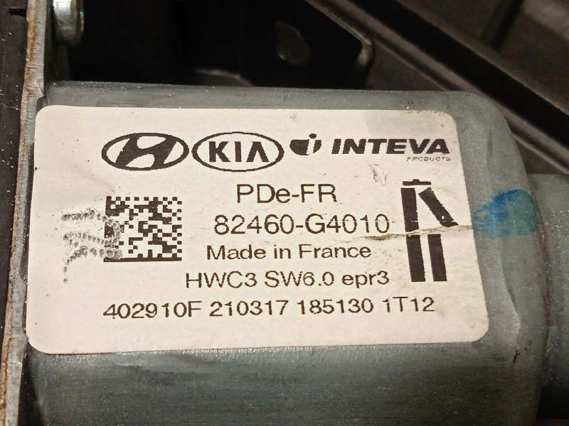 Recambio de elevalunas delantero derecho para hyundai i30 (pd) 1.6 crdi cat referencia OEM IAM 82480G4180  82460G4010 - Rojo 5