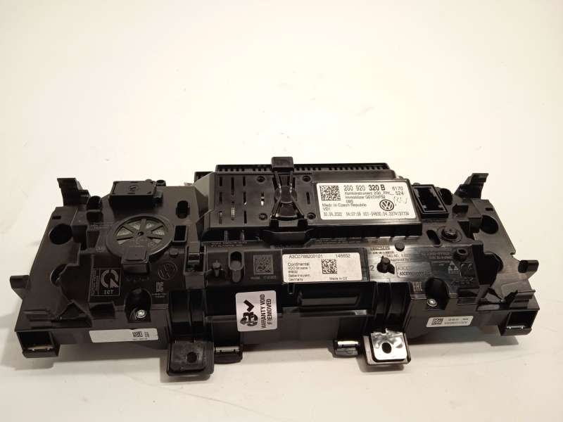 Recambio de cuadro instrumentos para volkswagen polo 1.0 tsi referencia OEM IAM 2G0920320B  A3C0788200101 - Azul 5