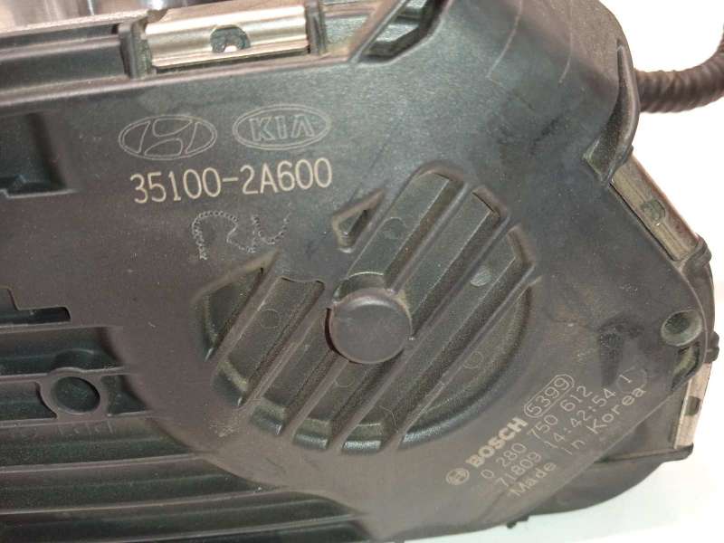 Recambio de caja mariposa para hyundai i30 (pd) 1.6 crdi cat referencia OEM IAM 351002A600  0280750612 - Rojo 4