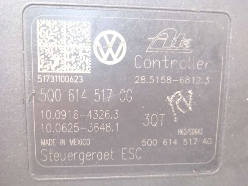 Recambio de abs para volkswagen golf vii lim. (bq1) sport referencia OEM IAM 5Q0614517CG 28515868123 10022009984 6