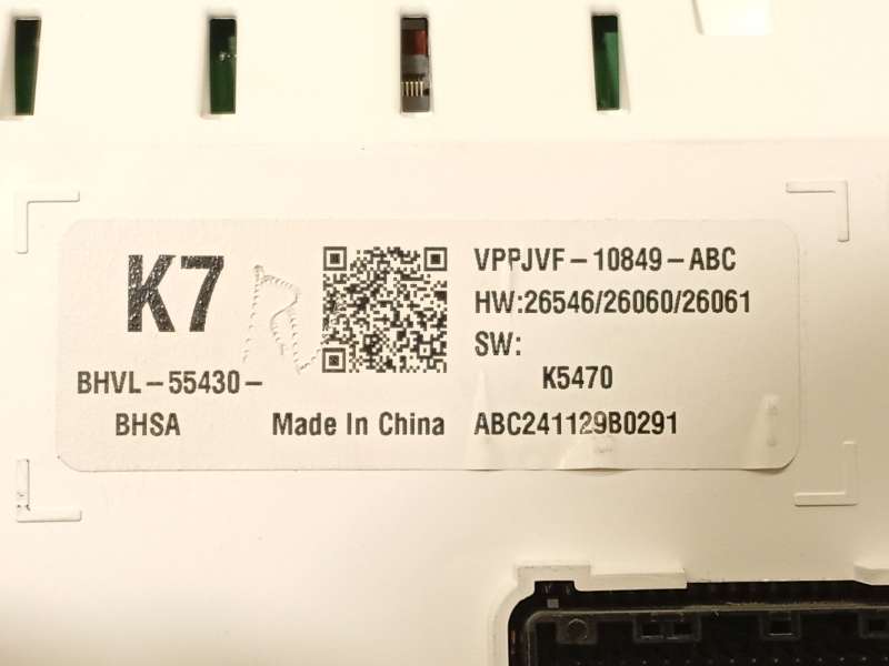 Recambio de cuadro instrumentos para mazda mazda 3 sedan 2.5 e-skyactiv-g referencia OEM IAM BHVL55430 6