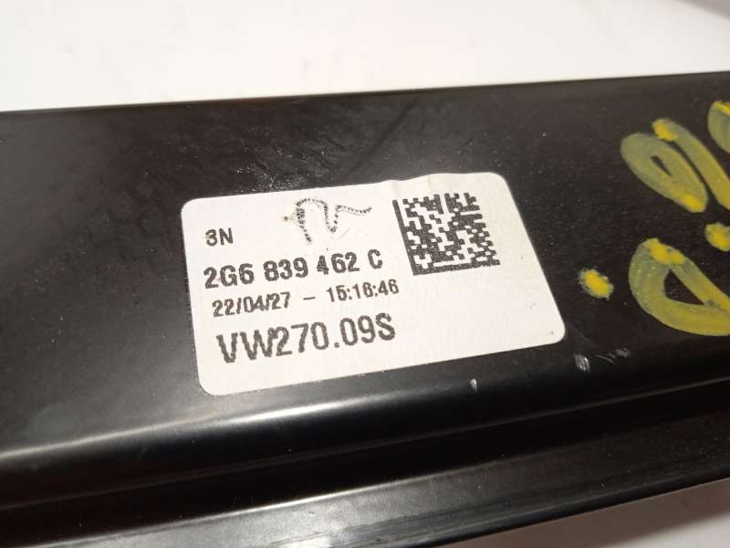 Recambio de elevalunas trasero derecho para volkswagen polo 1.0 tsi referencia OEM IAM 2G6839462C 5Q0959408D - Azul 4