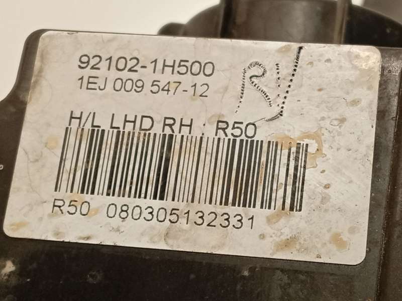 Recambio de faro derecho para kia cee'd hatchback (ed) 1.6 crdi 115 referencia OEM IAM 921021H500 6