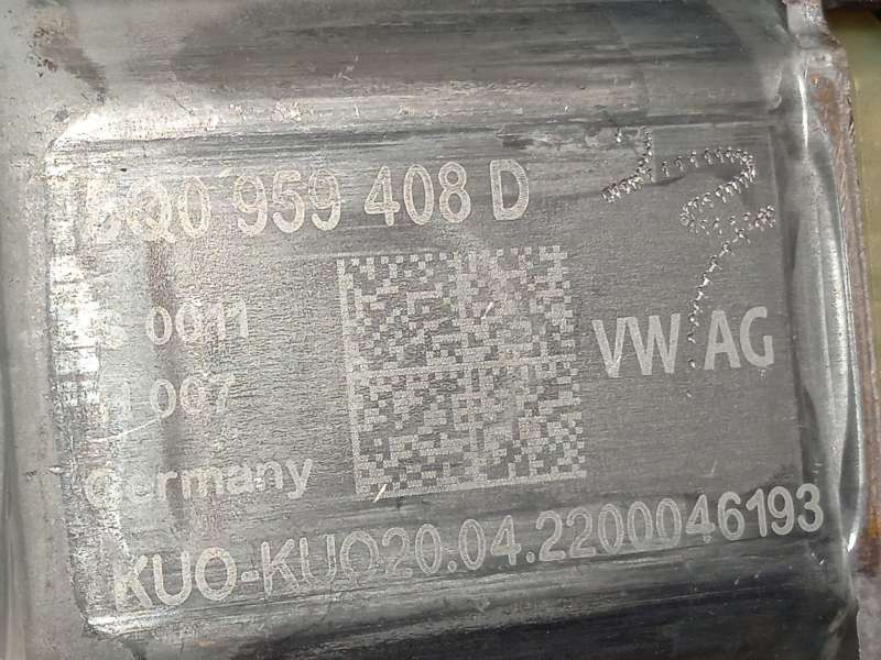 Recambio de elevalunas trasero derecho para volkswagen polo 1.0 tsi referencia OEM IAM 2G6839462C 5Q0959408D - Azul 5
