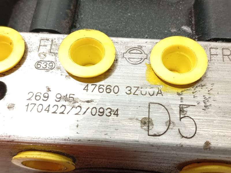 Recambio de abs para nissan pulsar hatchback (c13) 1.2 dig-t referencia OEM IAM 476603ZU0A 269915 2265106455 7