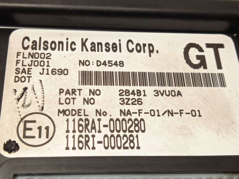Recambio de centralita confort para nissan note acenta referencia OEM IAM 284B13VU0A - Blanco 4