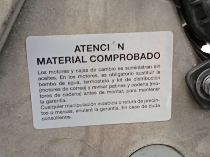 Recambio de motor completo para kia cee'd hatchback (ed) 1.6 crdi 115 referencia OEM IAM D4FB 11