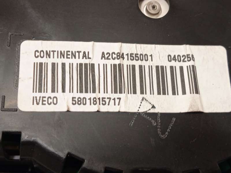 Recambio de cuadro instrumentos para iveco daily vi caja/chasis 33s15, 35s15, 35c15 referencia OEM IAM 5801815717  A2C84155001 - Blanco 5