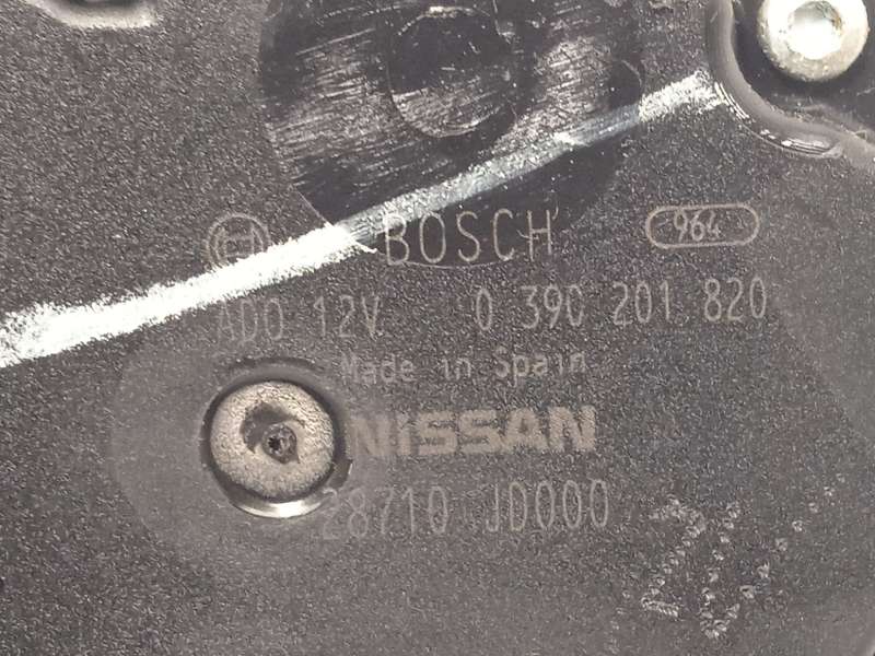 Recambio de motor limpia trasero para nissan qashqai i (j10, nj10) 2.0 dci referencia OEM IAM 28710JD000  0390201820 4