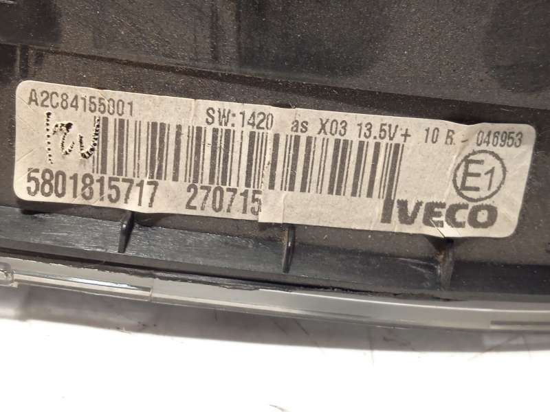Recambio de cuadro instrumentos para iveco daily vi caja/chasis 33s15, 35s15, 35c15 referencia OEM IAM 5801815717  A2C84155001 - Blanco 6