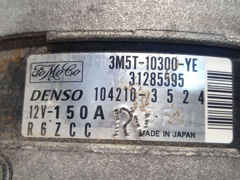 Recambio de alternador para volvo v50 (545) 2.0 d referencia OEM IAM 31285595 3M5T10300YE 1042103524 - Plata 4