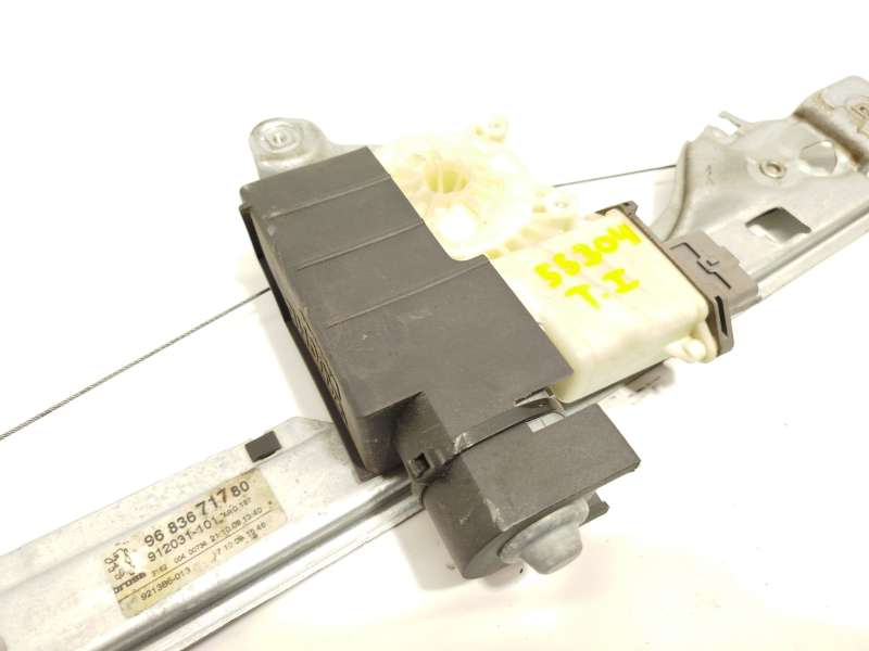 Recambio de elevalunas trasero izquierdo para peugeot 5008 (0u_, 0e_) 1.6 16v referencia OEM IAM 9683671780 - Negro 2