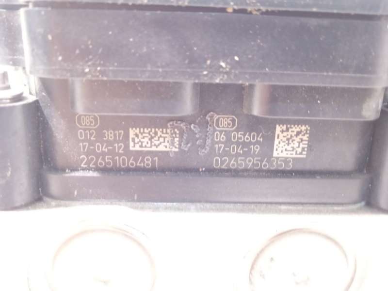 Recambio de abs para citroën c4 picasso feel referencia OEM IAM 9812786180 2265106481 269936 5