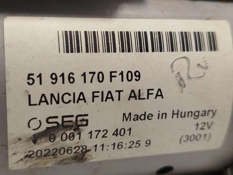 Recambio de motor arranque para fiat fiorino monospace (225_) 1.3 jtd multijet (225bxe1a) referencia OEM IAM 51916170  000117240 - Blanco 5