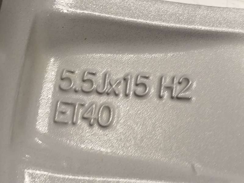 Recambio de llanta para seat ibiza v (kj1, kjg) 1.0 tsi referencia OEM IAM 6F0601025G8Z8 - Blanco 7