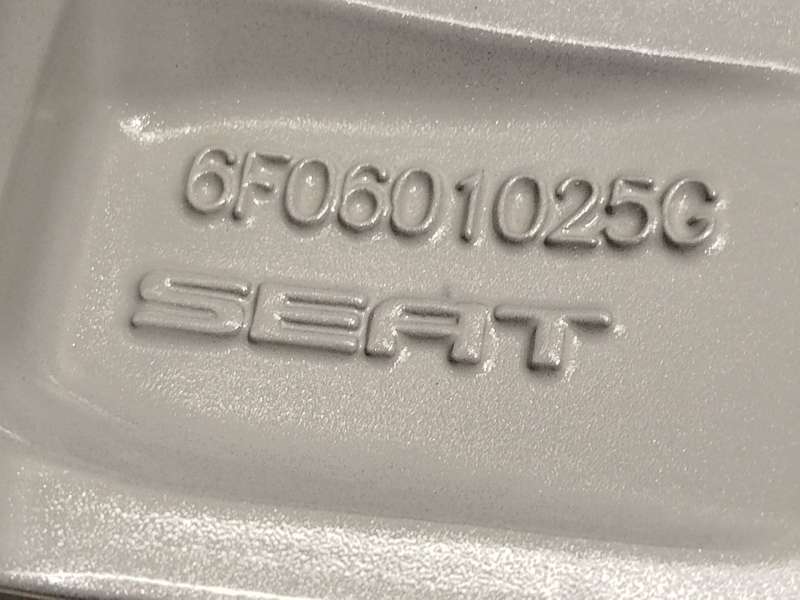Recambio de llanta para seat ibiza v (kj1, kjg) 1.0 tsi referencia OEM IAM 6F0601025G8Z8 - Blanco 8