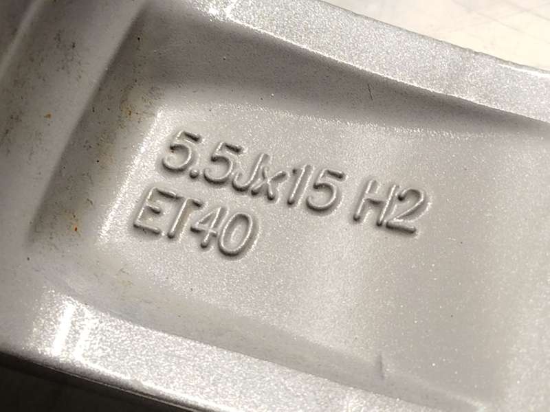 Recambio de llanta para seat ibiza v (kj1, kjg) 1.0 tsi referencia OEM IAM 6F0601025G8Z8 - Blanco 8