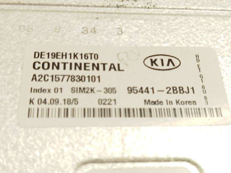 Recambio de centralita cambio automatico para kia niro (de) 1.6 gdi hybrid referencia OEM IAM 954412BBJ1  A2C1577830101 - Blanco 4