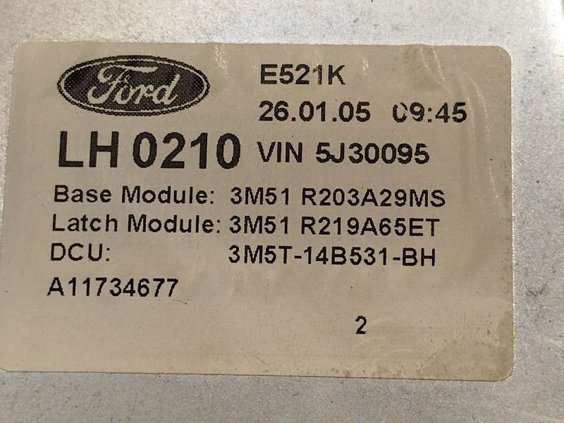 Recambio de elevalunas delantero izquierdo para ford focus c-max (dm2) 2.0 tdci referencia OEM IAM 3M51R203A29MS 1738645 - Plata 4