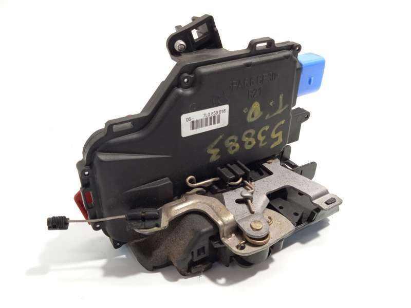 Recambio de cerradura puerta trasera derecha para volkswagen touran (1t1, 1t2) 1.9 tdi referencia OEM IAM 7L0839016 - Gris 2