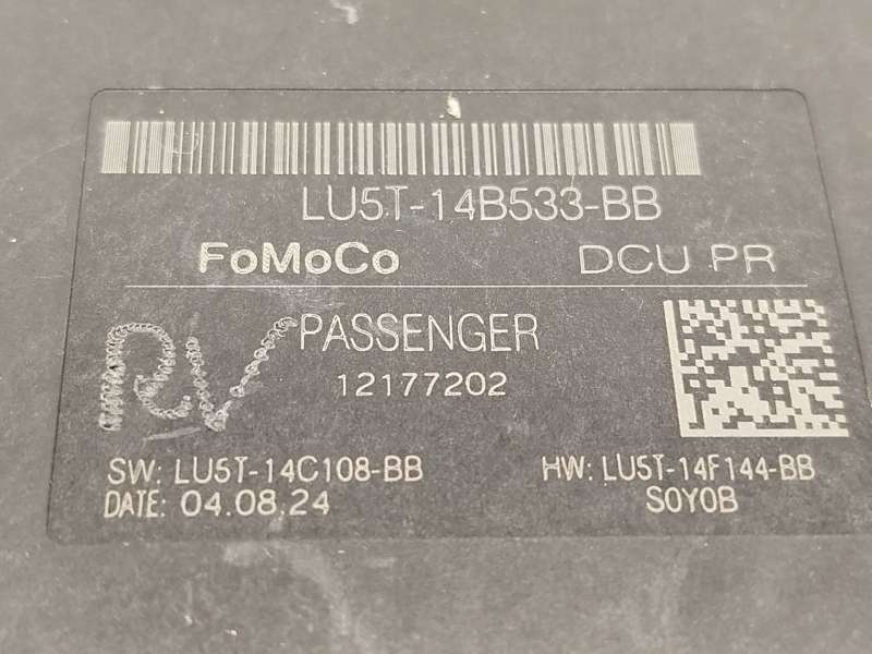 Recambio de centralita confort para ford tourneo courier 1.0 ecoboost referencia OEM IAM LU5T14B533BB 2804114 - Rojo 4
