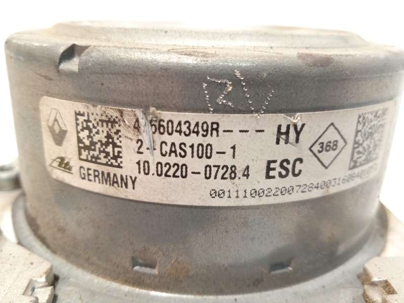 Recambio de abs para renault megane iv berlina 5p zen referencia OEM IAM 476604349R 28515242313 10022007284 6