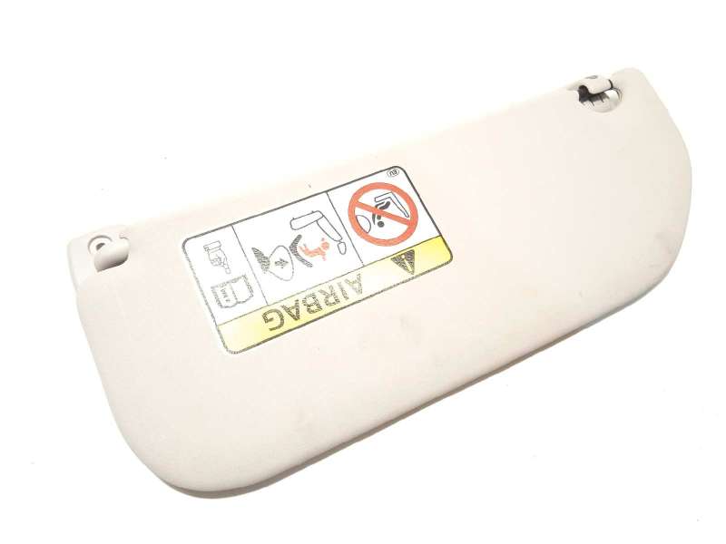 Recambio de parasol derecho para citroën c1 city edition referencia OEM IAM 16117727BJ 3